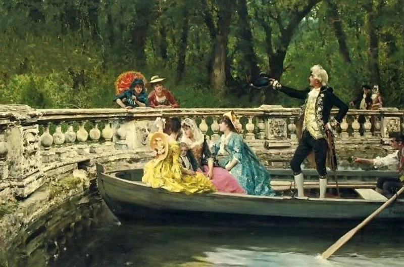 Gita sulla barca